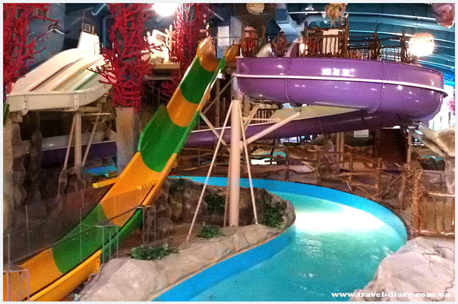 аквапарк Дрим таун развлечения для детей