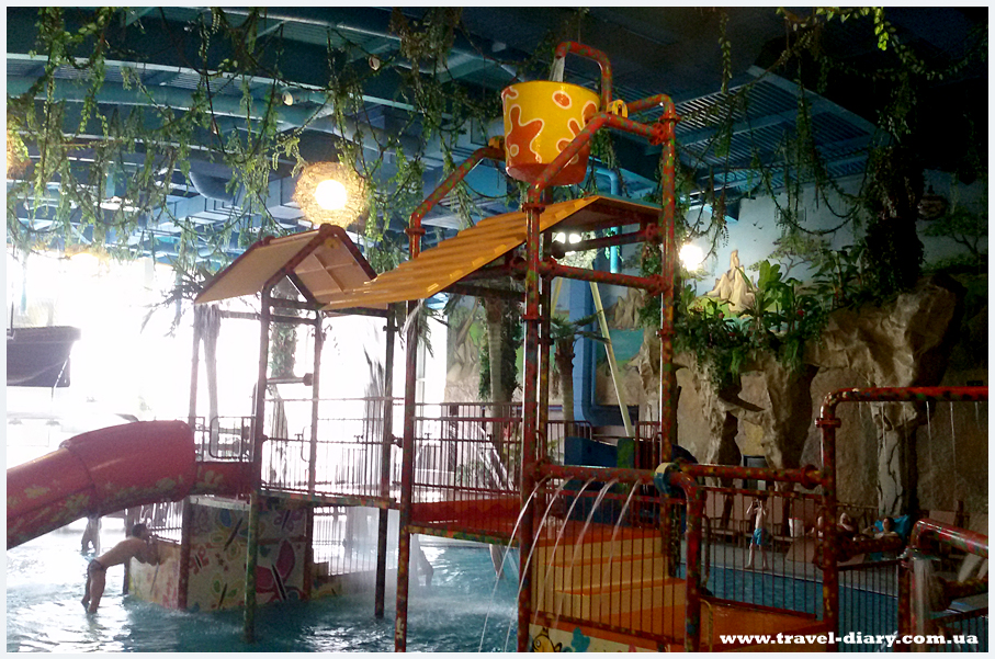 детская зона аквапарк Дрим таун