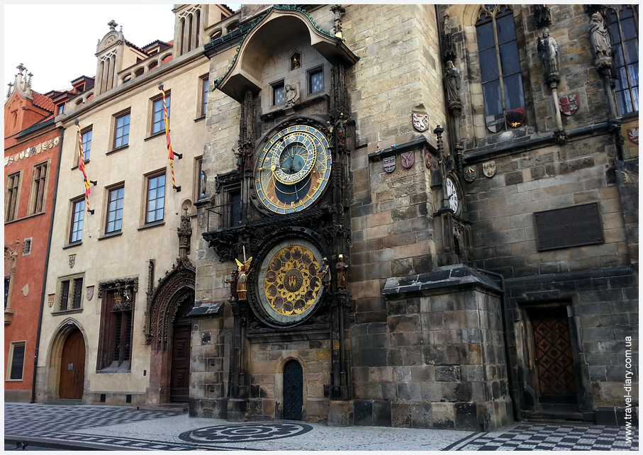 часы на староместской площади Прага