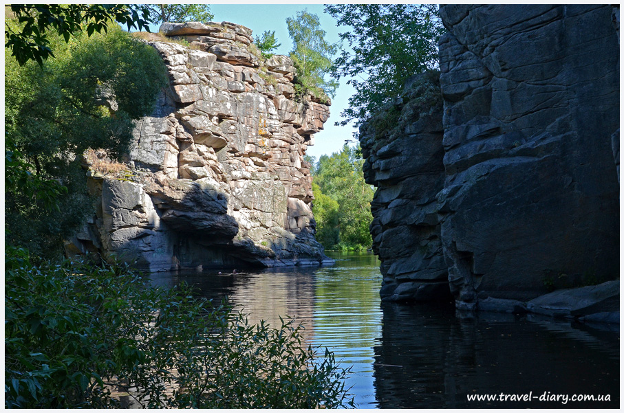 Каньон в селе Буки
