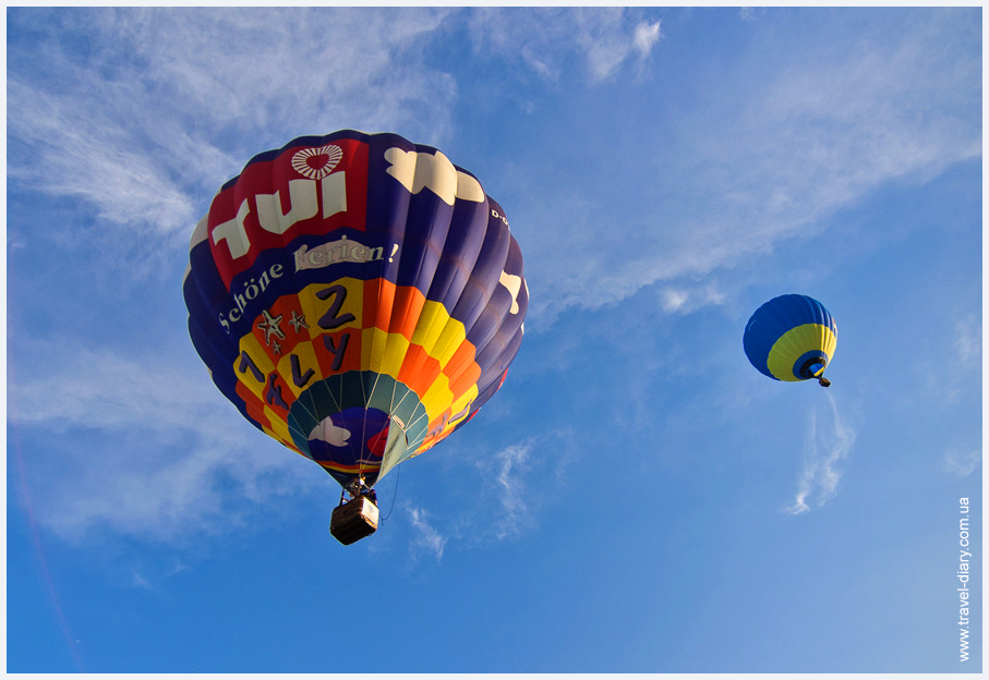 Полет на воздушном шаре в Каменец-Подольском