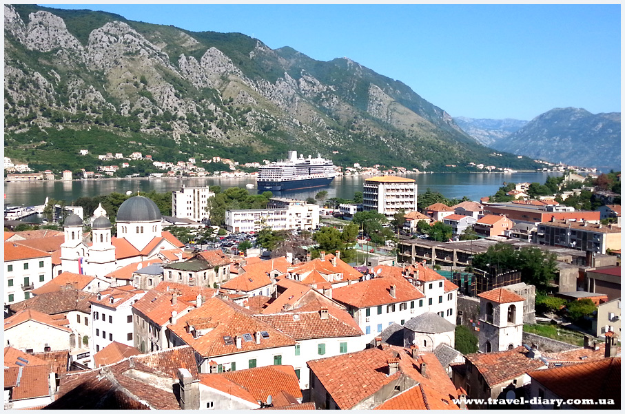 Город Котор Черногорияфото