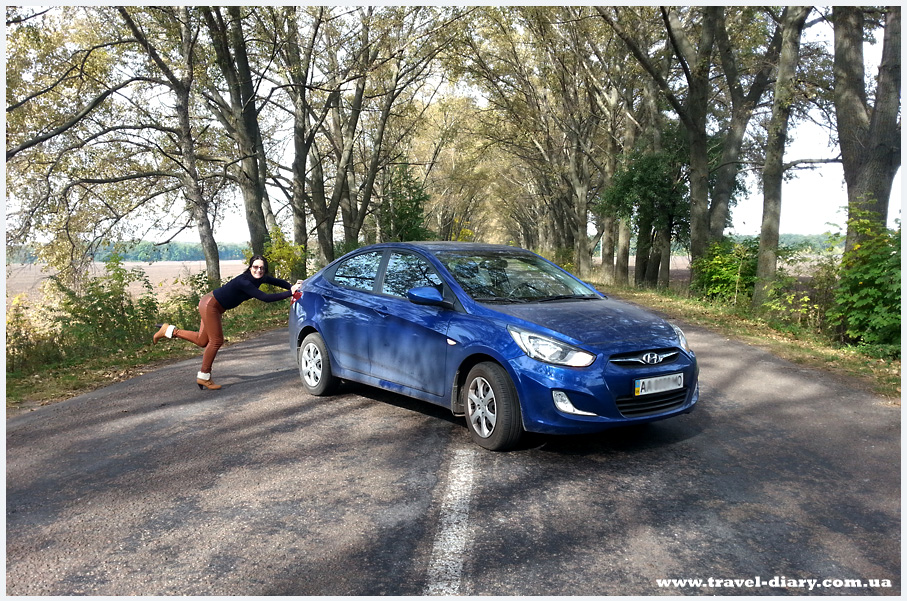 Маршрут путешествий по Украине