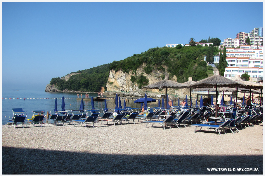 Пляж Ричардова глава Старый город Будва