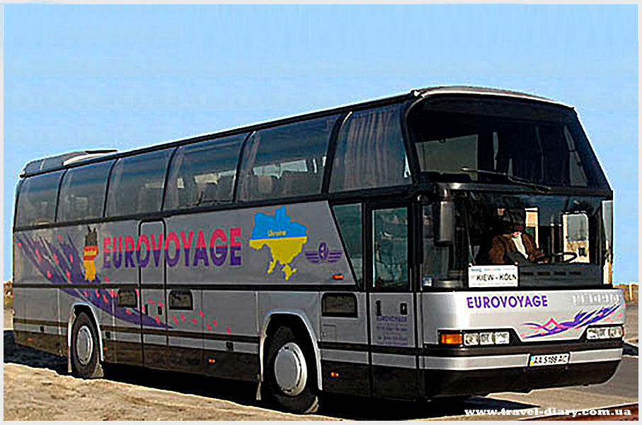 Автобусом в Германию