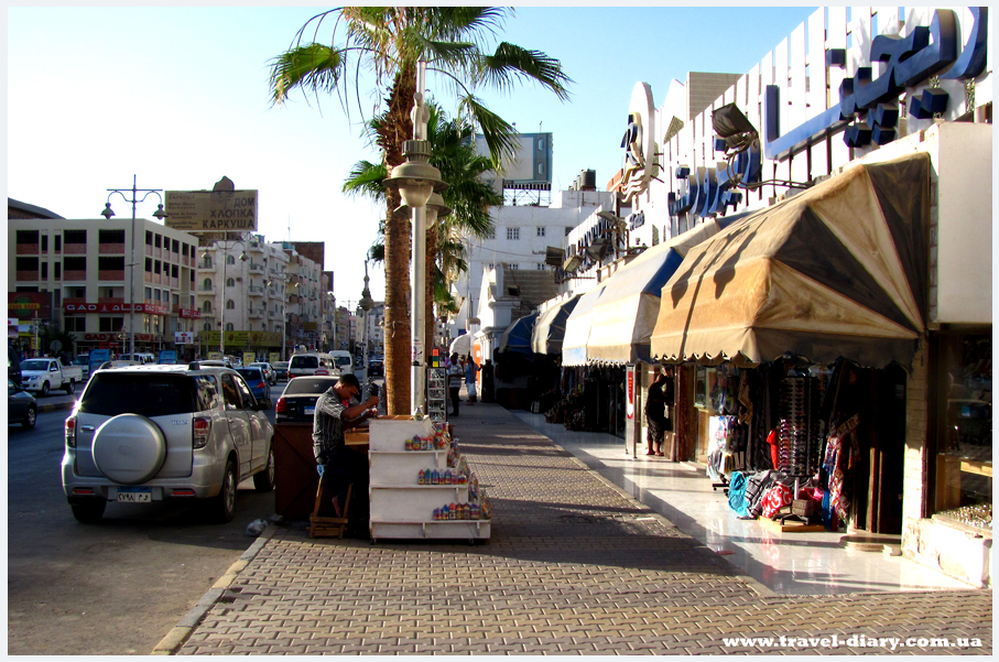 Город Хургада в Египте